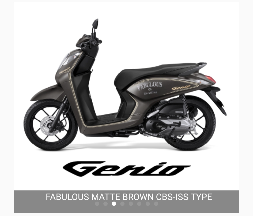  Honda Genio CBS-ISS - Harga Motor Honda Cianjur - Harga 